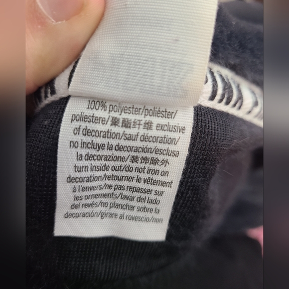 Victorias secret PINK plush black pullover sweater- Size medium womens - Picture 4 of 6